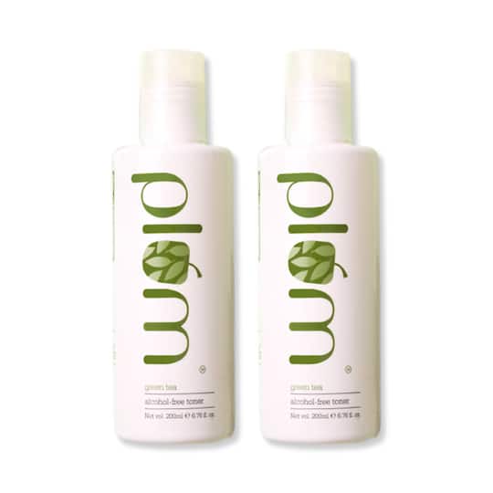 Plum Green Tea Alcohol-Free Toner - Pack Of 2 Tightens Pores Fight Pimples
