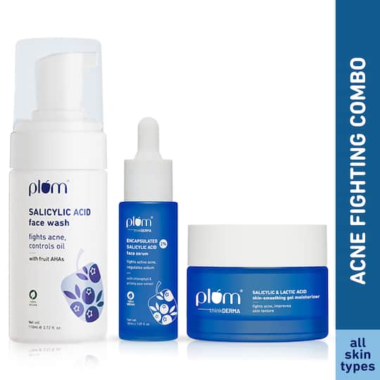 Plum Acne Fighting Combo with Salicylic Acid