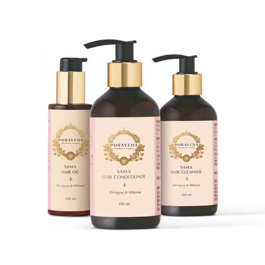 Puraveda Sama Hair Harmony Ritual Combo
