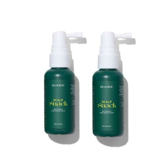 RESOLVE Scalp Snack Hair Growth and Scalp Renewal Serum Combo