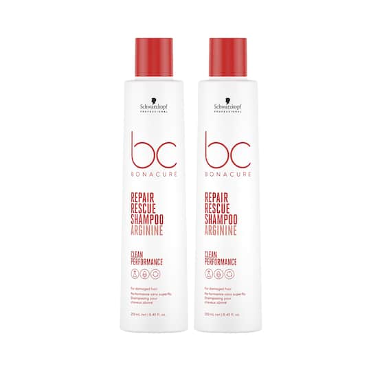 Schwarzkopf Professional Bonacure Repair Rescue Shampoo Pack of 2 Combo (250 ml x 2)