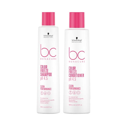 Schwarzkopf Professional Bonacure Color Freeze Shampoo (250 ml) and Conditioner (200 ml) Combo