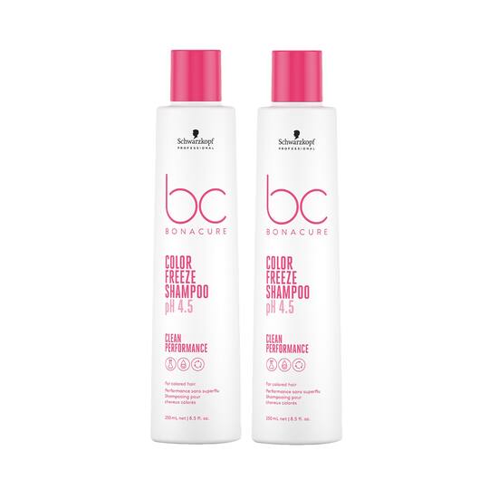 Schwarzkopf Professional Bonacure Color Freeze Shampoo Pack of 2 Combo (250 ml x 2)