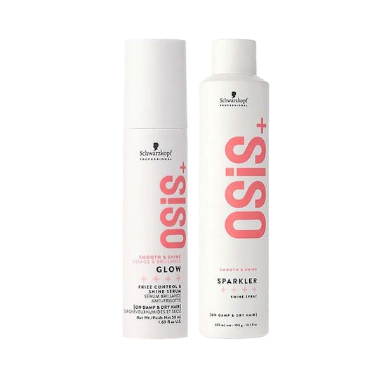 Schwarzkopf Professional Osis+ Glow Serum (50 ml) and Sparkler (300 ml) Combo
