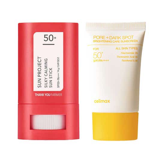 Thank You Farmer + Celimax Daily Protection Sunscreen Duo Combo