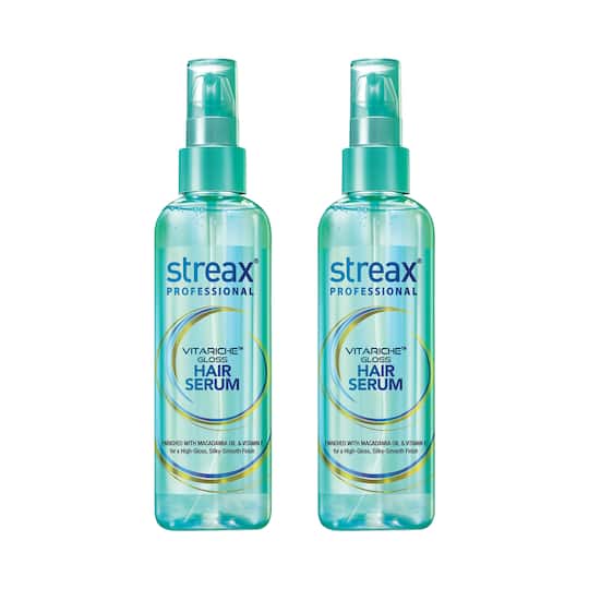 Streax Professional Vitariche Gloss Hair Serum (45ml) - (Pack of 2) Combo