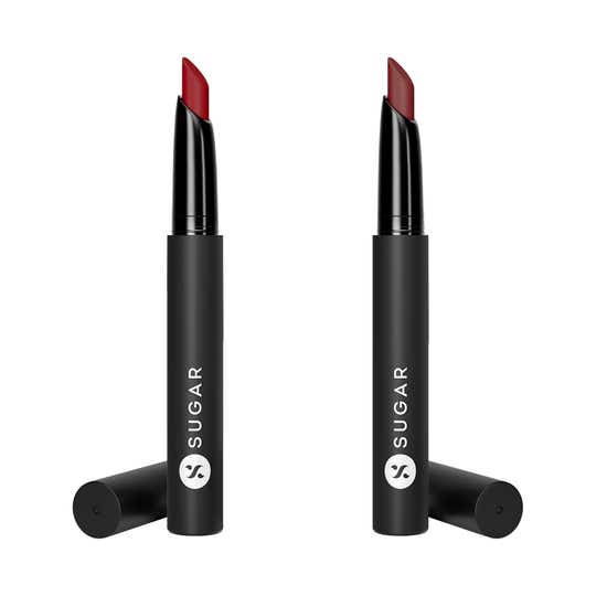 Sugar Cosmetics Matte Attack Transferproof Lipstick Combo