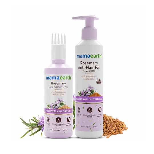 Mamaearth Rosemary Hair Growth Combo (400ml)