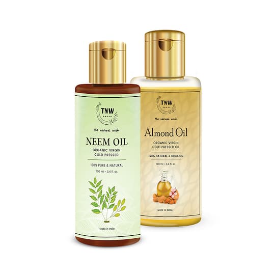 TNW - The Natural Wash Almond Oil and Neem Oil Combo