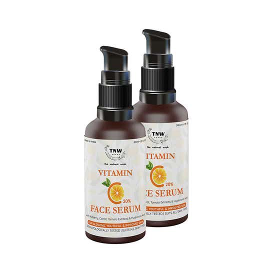 TNW - The Natural Wash Vitamin C Face Serum Pack of 2 Combo