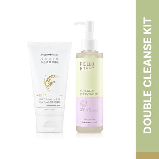 Thank You Farmer Double Cleanse Kit