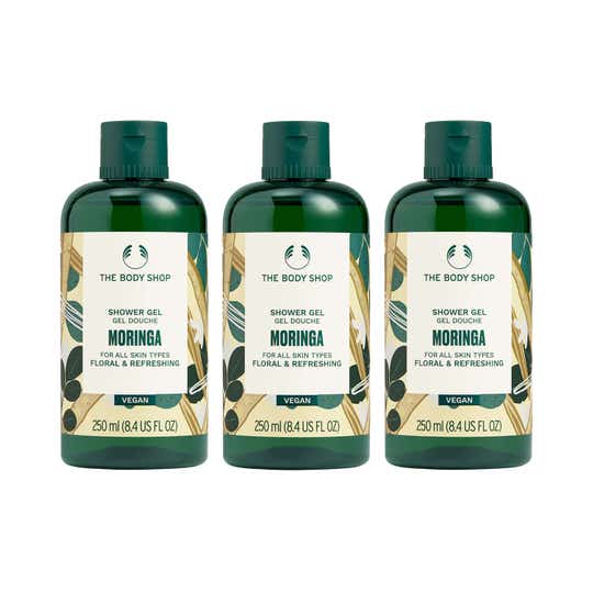 The Body Shop Moringa Shower gel - Pack of 3 Combo