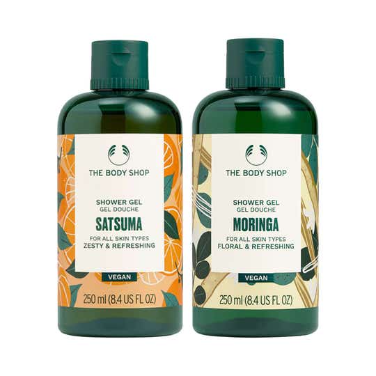 The Body Shop Satsuma & Moringa Shower gel Combo