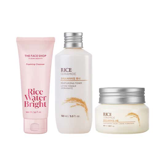 The Face Shop Brightening Combo for Dry Skin