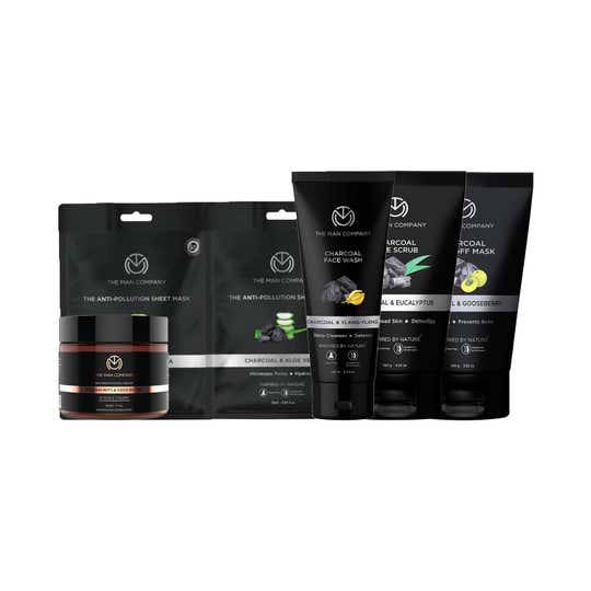 The Man Company Combo for Oily Skin - (Set of 5)
