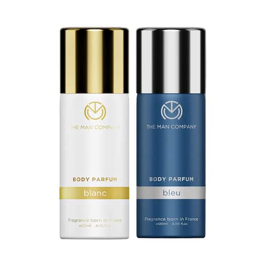 The Man Company Body Perfume - Blanc & Bleu Combo