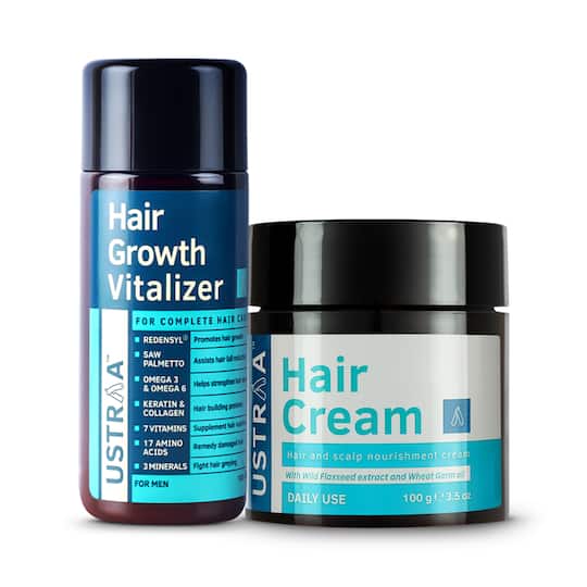 Ustraa Night Cream & Hair Growth Vitalizer