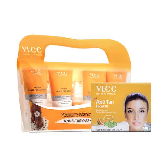 VLCC Pedicure Manicure & Anti Tan Facial Kit