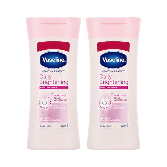 Vaseline Healthy Bright Daily Brightening Body Lotion Combo