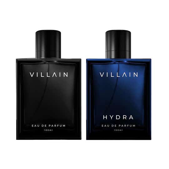 Villain Woody & Spicy + Hydra Aquatic Perfume Combo (2 x 100 ml)