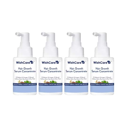WishCare Hair Growth Serum Concentrate - Pack of 4
