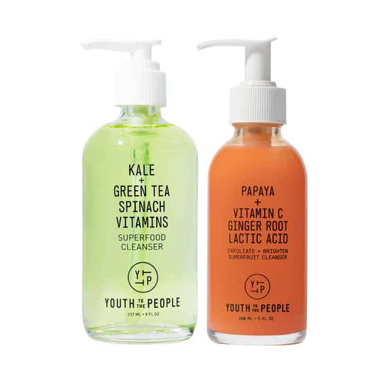 YOUTH TO THE PEOPLE Supercharged Cleansing Duo Combo