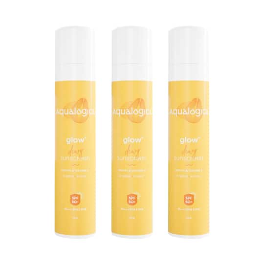Aqualogica Glow+ Dewy Sunscreen - (50g) (Pack of 3) Combo