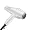 Ikonic Professional Pro Straight Black Hair Straightener and 2500+ Pro White Hair Dryer Combo