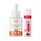 Aravi Organic Brightening Vitamin C Face Serum + Tinted Lip Balm Pack of 2 Combo