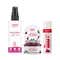 Aravi Organic Skin Hydration Rose Water Toner + Lip Scrub + Tinted Lip Balm Pack of 3 Combo