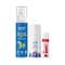 Aravi Organic Body Sunscreen Spray, Underarm Roll-On & Tinted Lip Balm Pack of 3 Combo