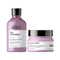 L'OREAL PROFESSIONNEL Liss Unlimited Shampoo (300 ml), Hair Mask (250 g) Combo For Frizzy Hair