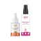 Aravi Organic Brightening Vitamin C Face Serum + Rose Water Toner Combo (30 ml + 150 ml)