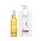 Dove Daily Shine Shampoo + Shine Serum With UV Protection Combo