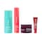 Foxtale Soft Skin Squad for Glowing Skin - Cleanser, Moisturizer, Mask and Ruby Glaze Lip Balm Combo