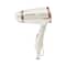 Ikonic Professional Travel Express White Hair Dryer and BDB 43 Blow Dry Brush Combo