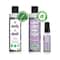 LOVE beauty AND planet Argan Oil And Lavender Anti Frizz Shampoo, Conditioner & Hair Serum Combo