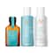 Moroccanoil Moisture Repair Conditioner, Shampoo and Treatment Hair Oil Combo (2x 70 ml + 25 ml)