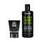 WHISKERS Matcha Green Tea Body Wash For Men (300 ml) & Charcoal Face Wash For Men (100 ml) Combo