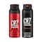 Cristiano Ronaldo Game On + Fragrance Body Spray (Pack of 2)