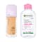 Maybelline New York Super Stay Lumi-Matte Liquid Foundation 128 + Garnier Micellar Water Combo