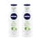 Nivea Refresh Aloe Body Cream (200 ml) (Pack Of 2) Combo