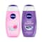 Nivea Best Selling Shower Gel Fruit Fresh and Water Lily & Oil Combo