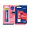 Nivea Lip Care Bogo Soft Rose 4.8 g + Strawberry 4.8 g Combo