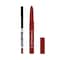 PAC Moody Matte Lipstick - Devils Delight & Lip Pencil 16 Natural Combo