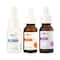 Plum Glow, Bright & Renew Serum Trio - 15% Vitamin C + 10% Niacinamide + 1% Retinol Serum Combo