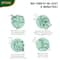 Streax Insta Shampoo Hair Colour - Natural Black (18 ml) Pack of 10 Combo