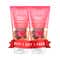 VLCC Nourishing and Silky Shine Shampoo & Mulberry & Rose Facewash Combo