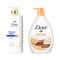 Dove Intense Repair Shampoo 1L with Dove Vitamin C Glow Recharge Body Wash Combo