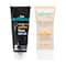 mCaffeine Cleanse Sun protect Combo - Naked & Raw Coffee Face Scrub & Detan & Coffee Sunscreen